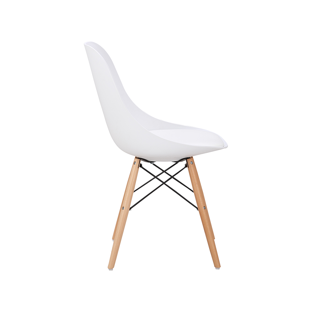 ZY-9019-1 470mm Seat Height PU Leather Dining Chair