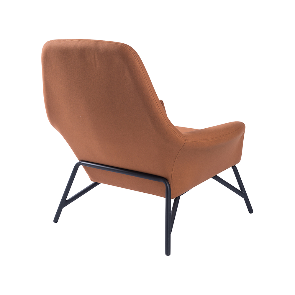 ZY-7081 Metal frame and plywood leisure chair