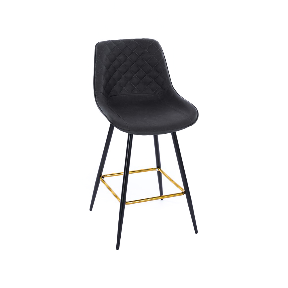 ZY-8084 Plywood Seat Metal Legs Bar Chair