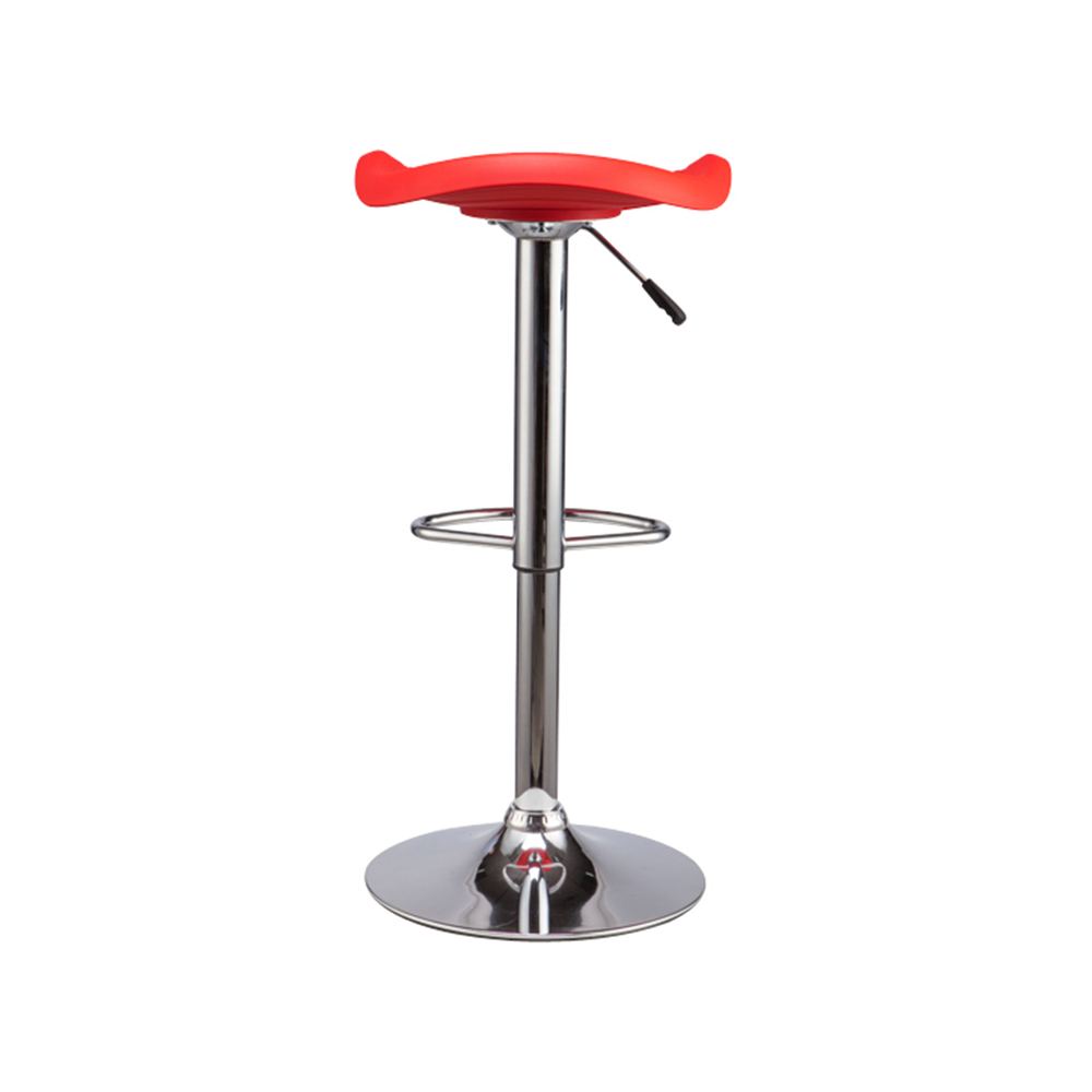 ZY-8013 Red Rod base Bar chair