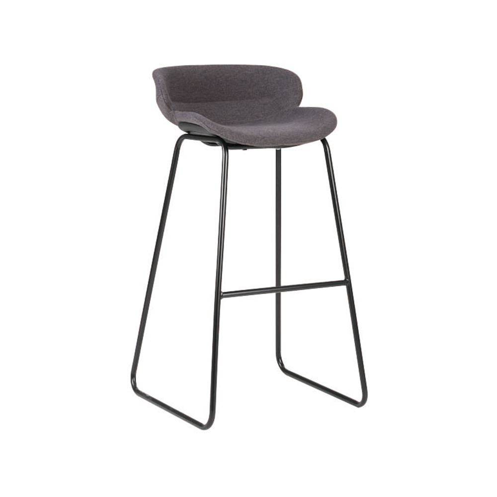 ZY-8015-3 Full cloth covered plastic cushion Bar chair