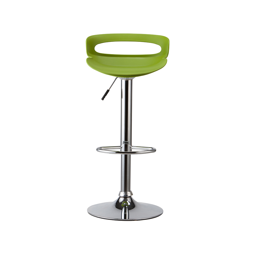 ZY-8015 Green Chrome Bar Base Bar Chair