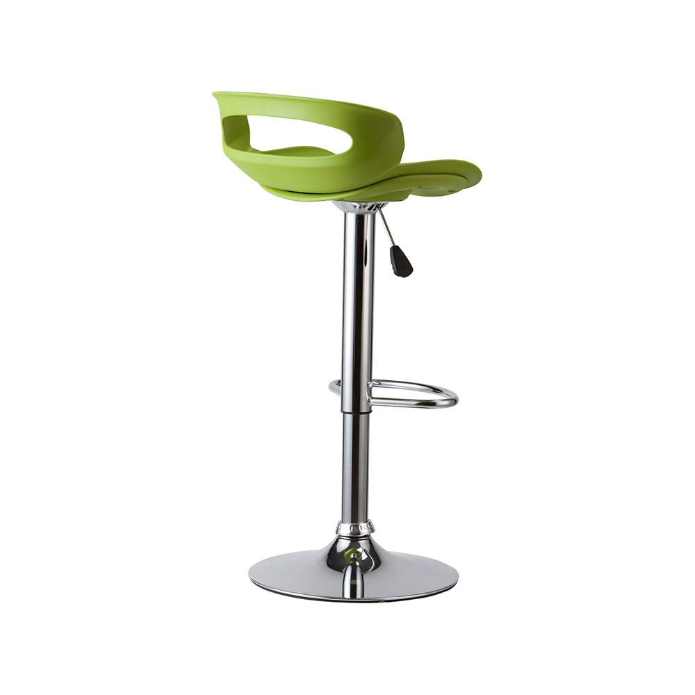 ZY-8015 Green Chrome Bar Base Bar Chair