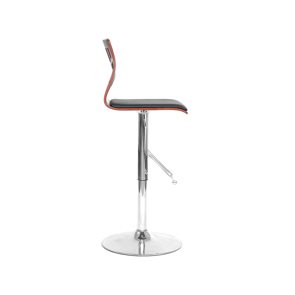 ZY-8031 Plywood Cushion Rod Base Bar Chair