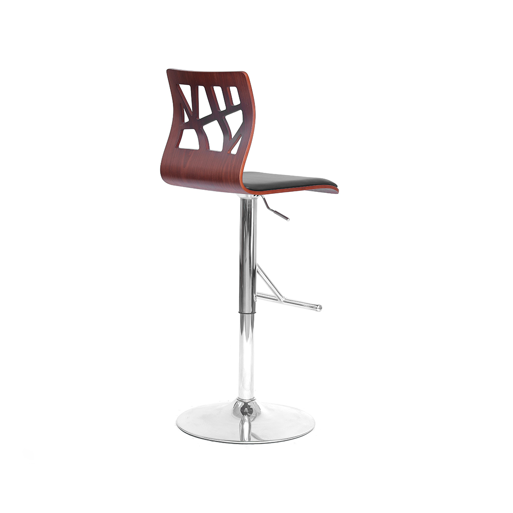 ZY-8031 Plywood Cushion Rod Base Bar Chair