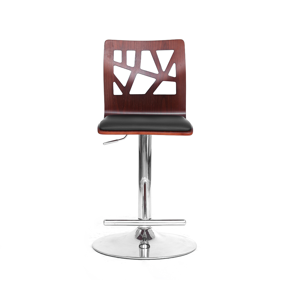 ZY-8031 Plywood Cushion Rod Base Bar Chair
