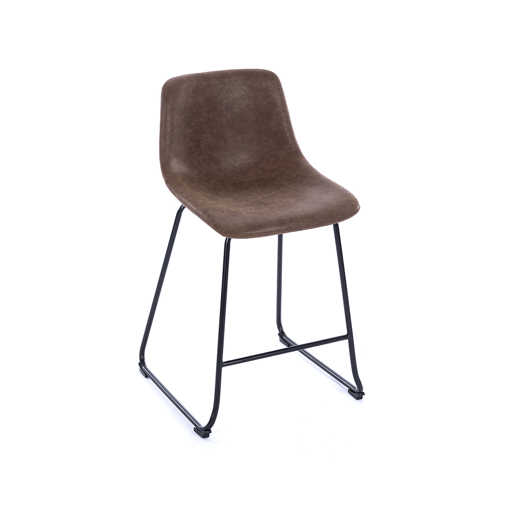 ZY-8089 PU Leather Plywood Seat Cushion Bar Chair