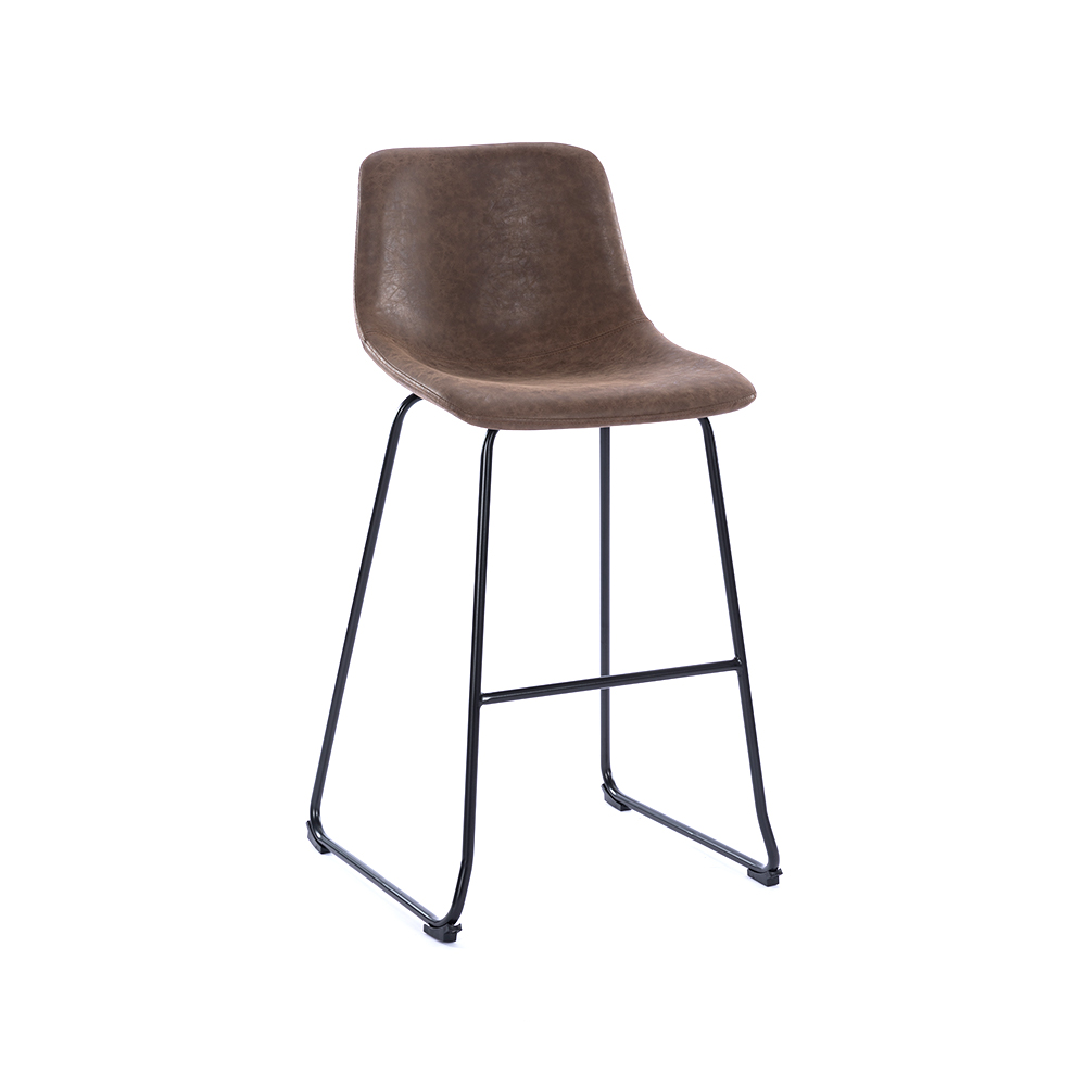 ZY-8089 PU Leather Plywood Seat Cushion Bar Chair