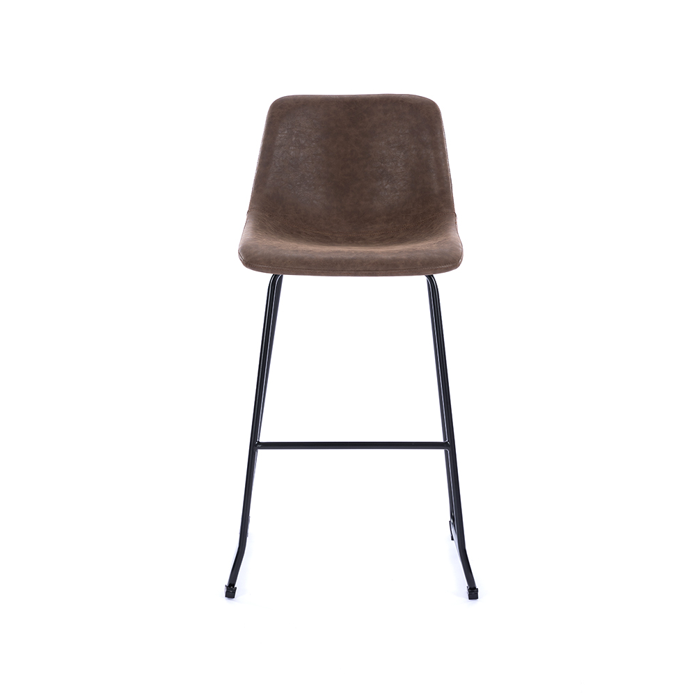 ZY-8089 PU Leather Plywood Seat Cushion Bar Chair