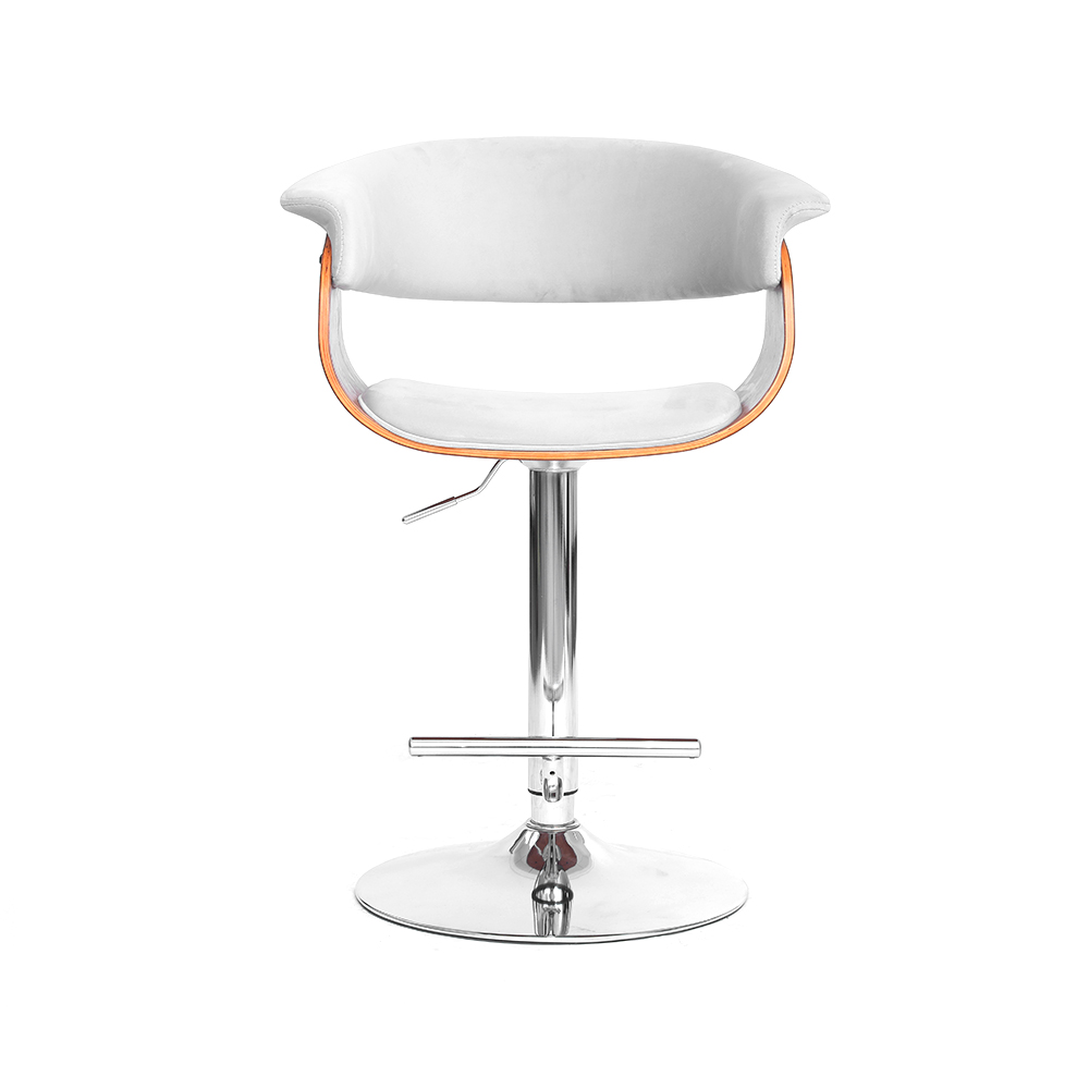 ZY-8134 PU Leather Metal Pedal Bar Chair