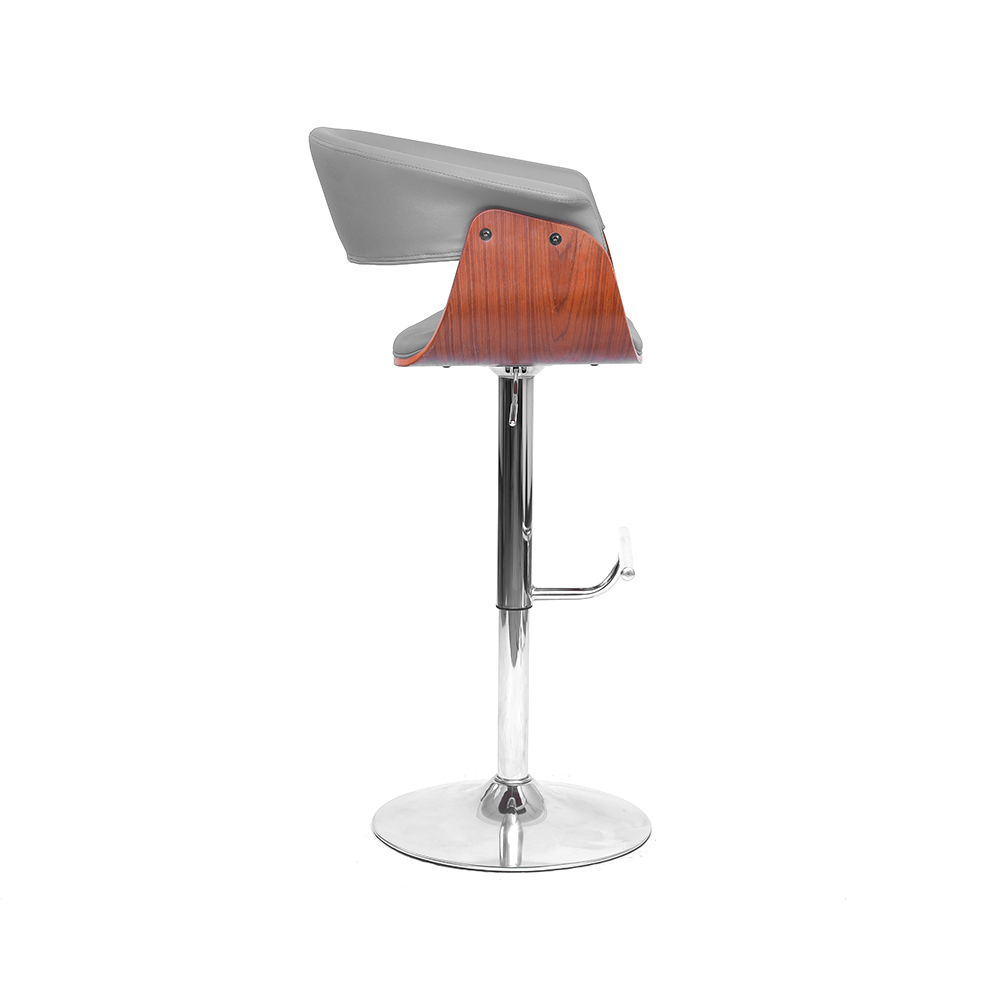 ZY-8134 PU Leather Metal Pedal Bar Chair