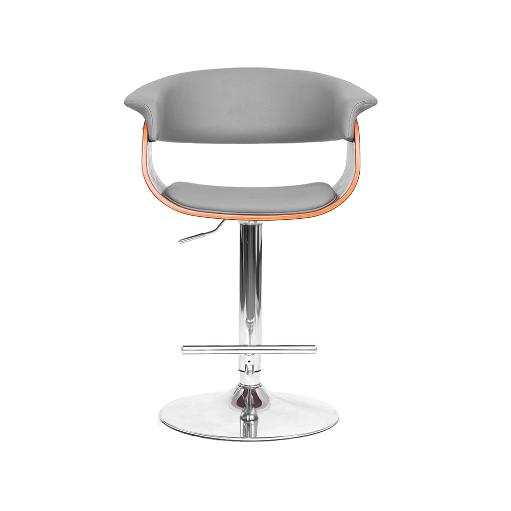 ZY-8134 PU Leather Metal Pedal Bar Chair