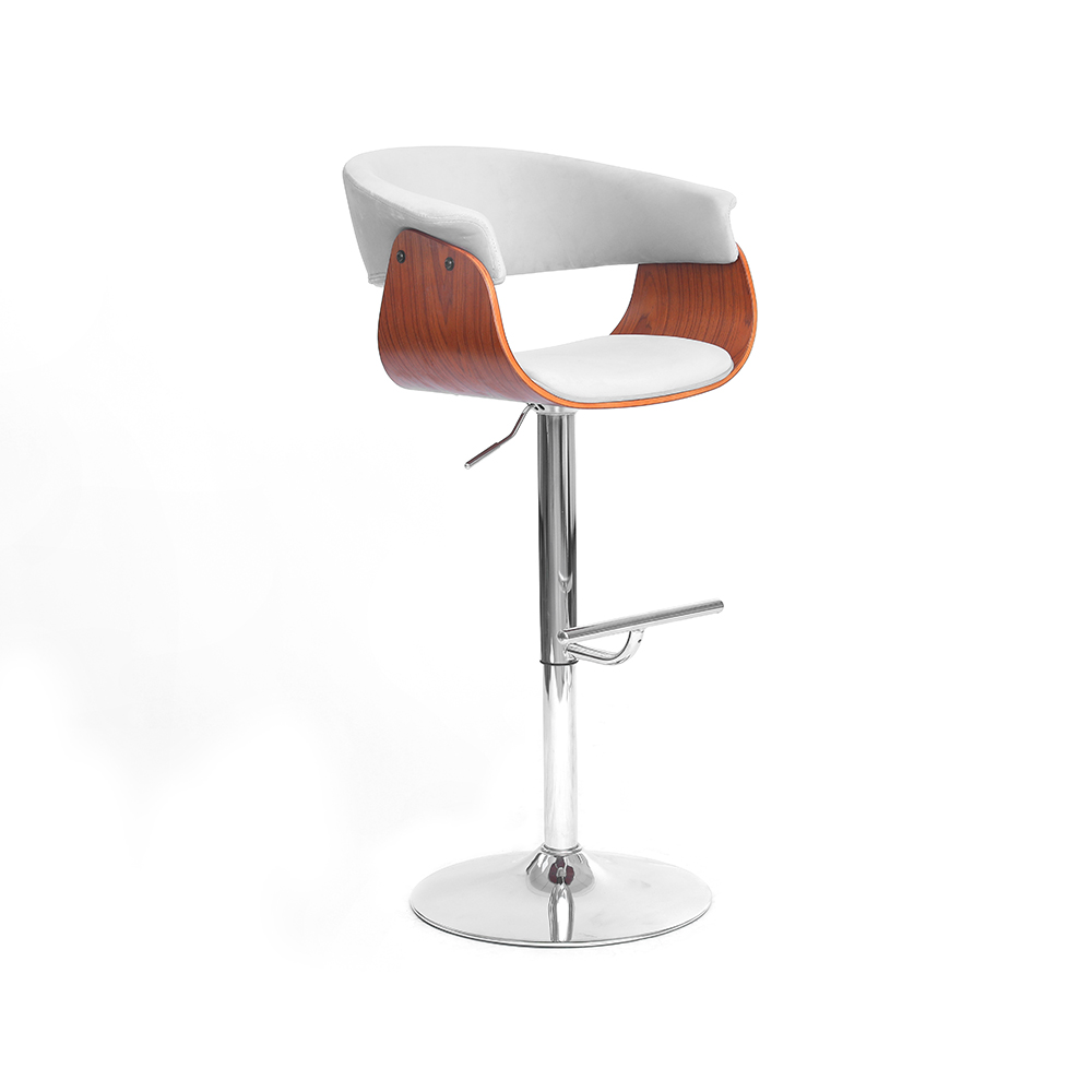 ZY-8134 PU Leather Metal Pedal Bar Chair
