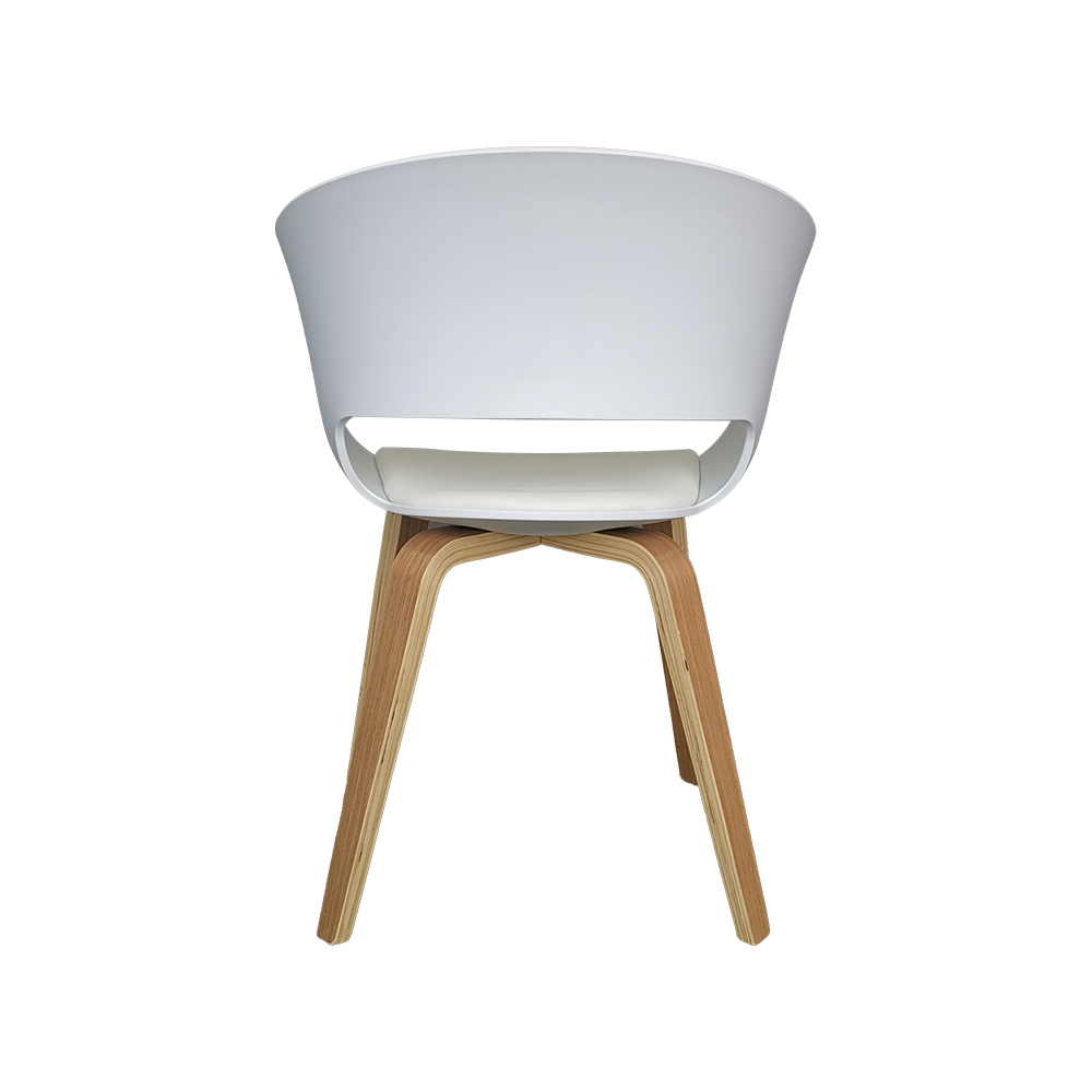 ZY-9018-3 Bent Plywood Legs Dining Chair