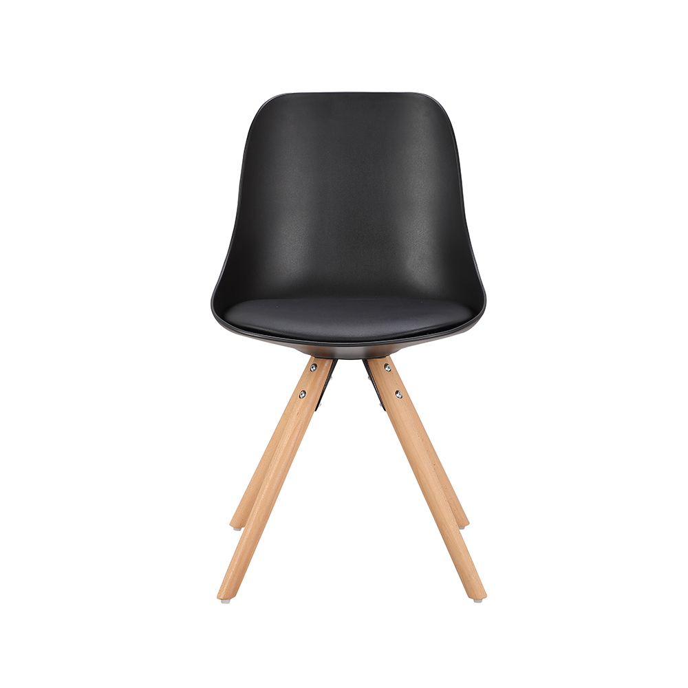 ZY-9019-1 470mm Seat Height PU leather dining chair