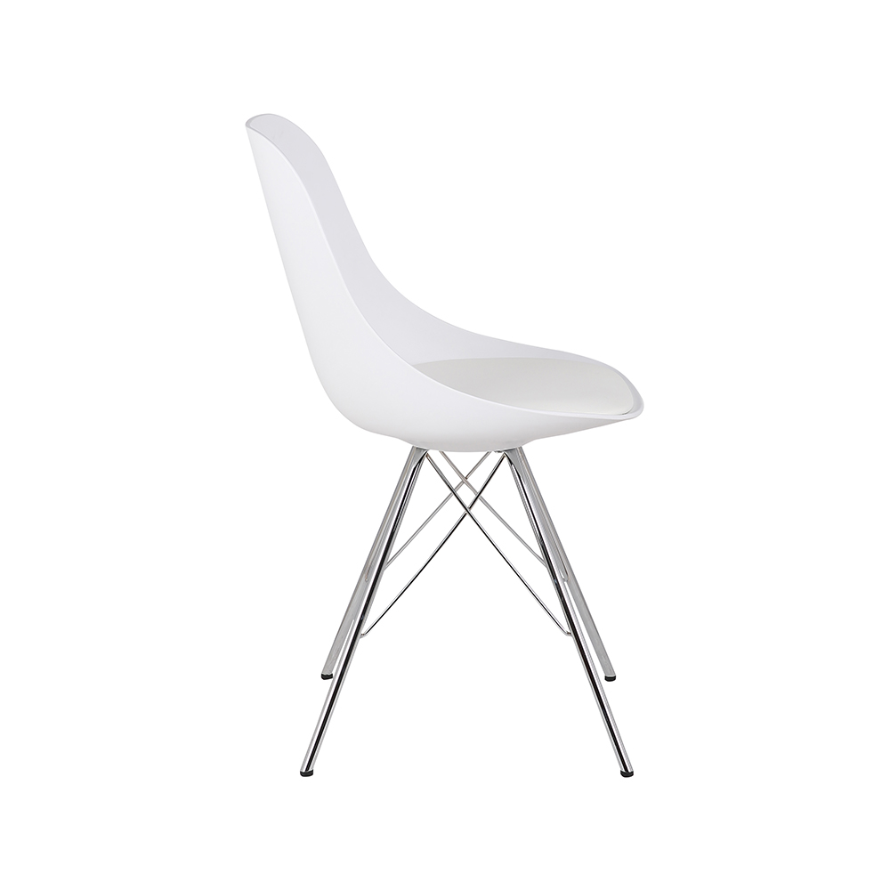 ZY-9019-3 220 pound carboard PU leather dining chair