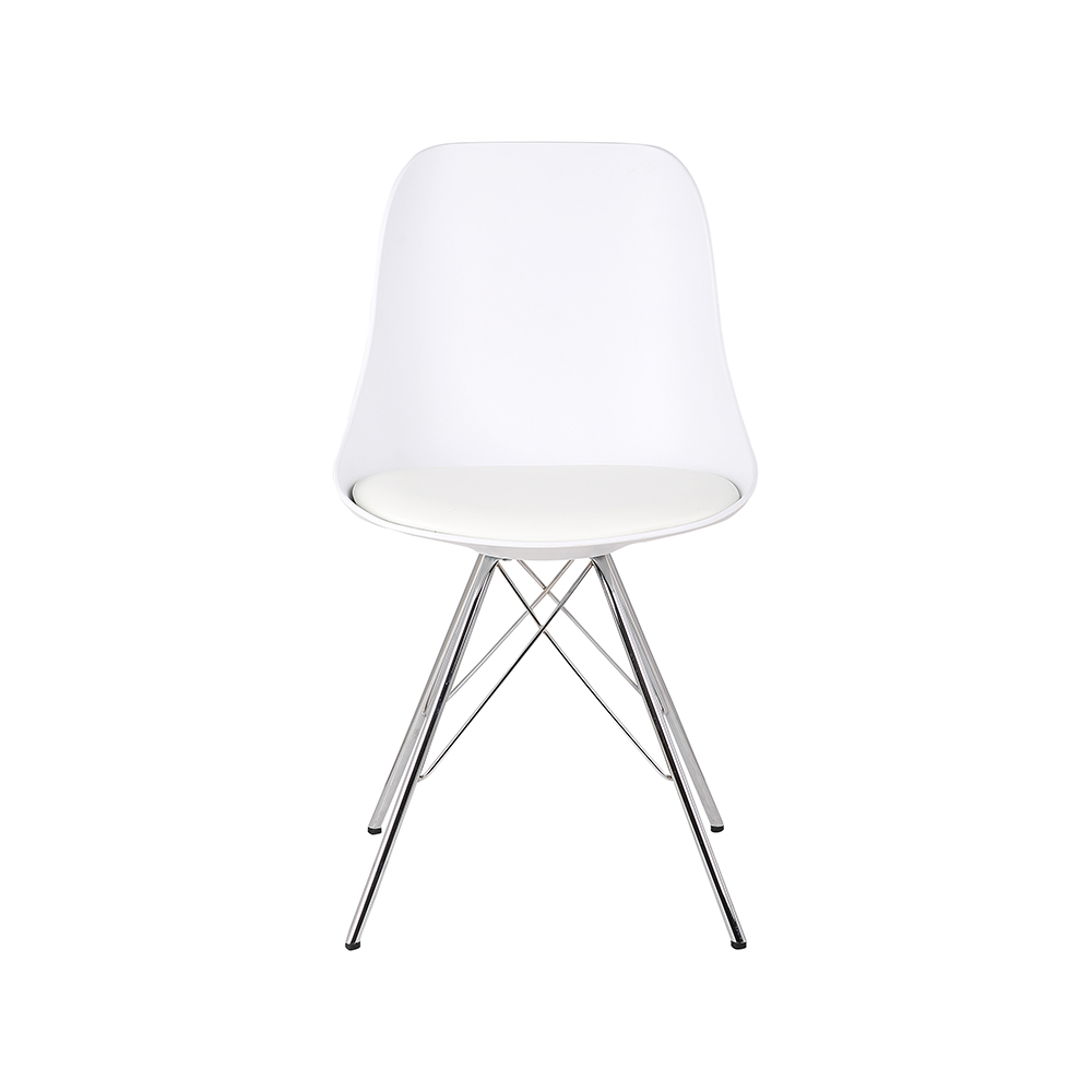 ZY-9019-3 220 pound carboard PU leather dining chair