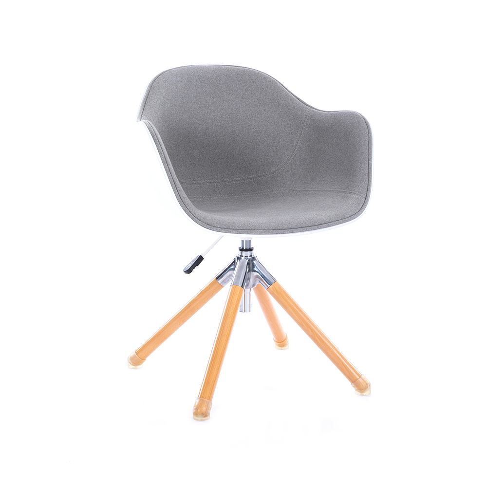 ZY-9028-6 Linen fabric 20 pound carboard dining chair
