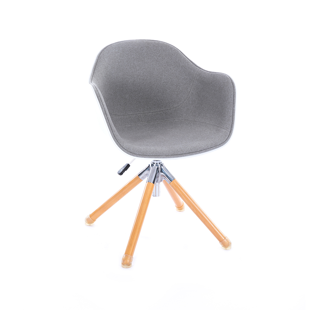 ZY-9028-6 Linen fabric 20 pound carboard dining chair