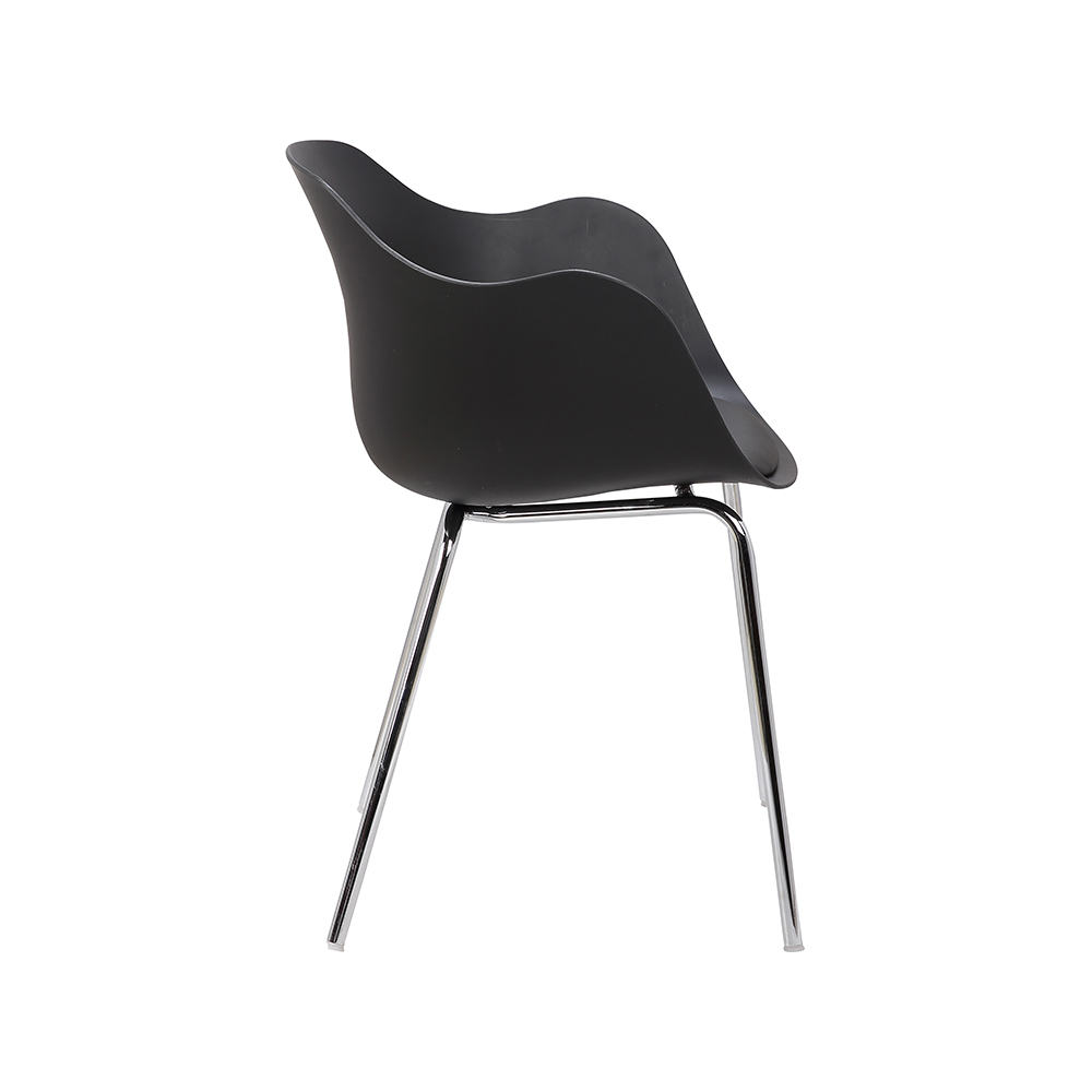 ZY-9028 440mm Seat depth PU leather dining chair