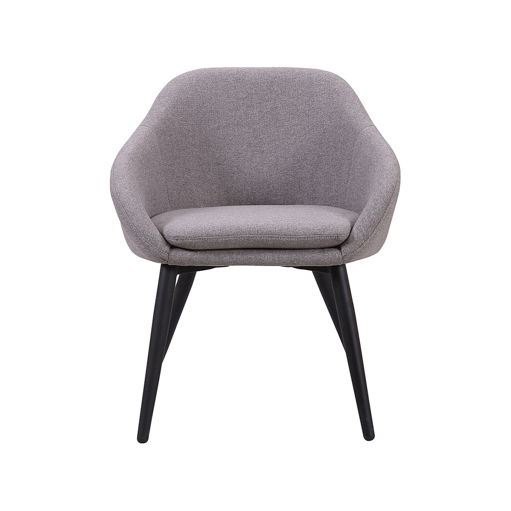 ZY-9047 Metal bracket and plywood dining chair