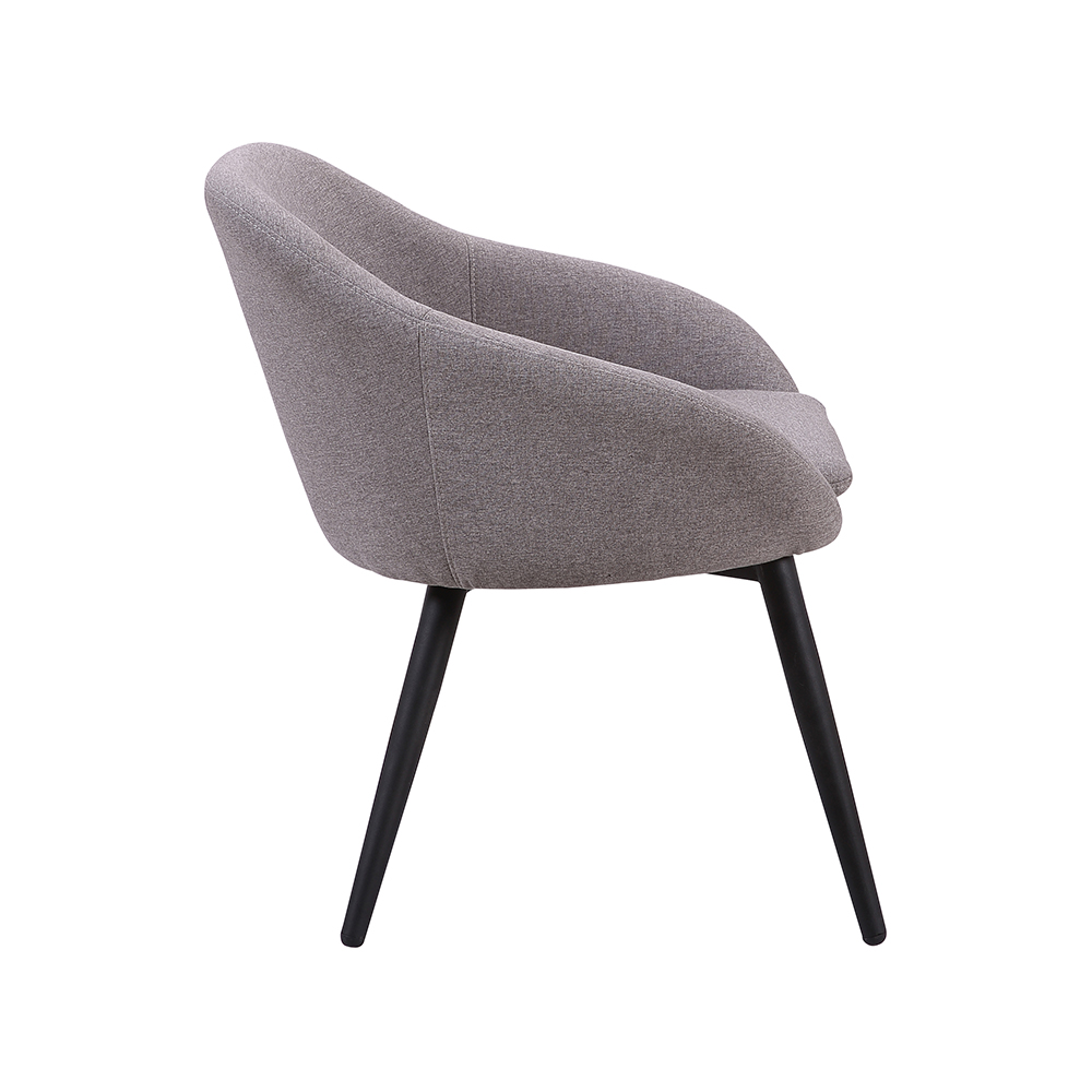 ZY-9047 Metal bracket and plywood dining chair
