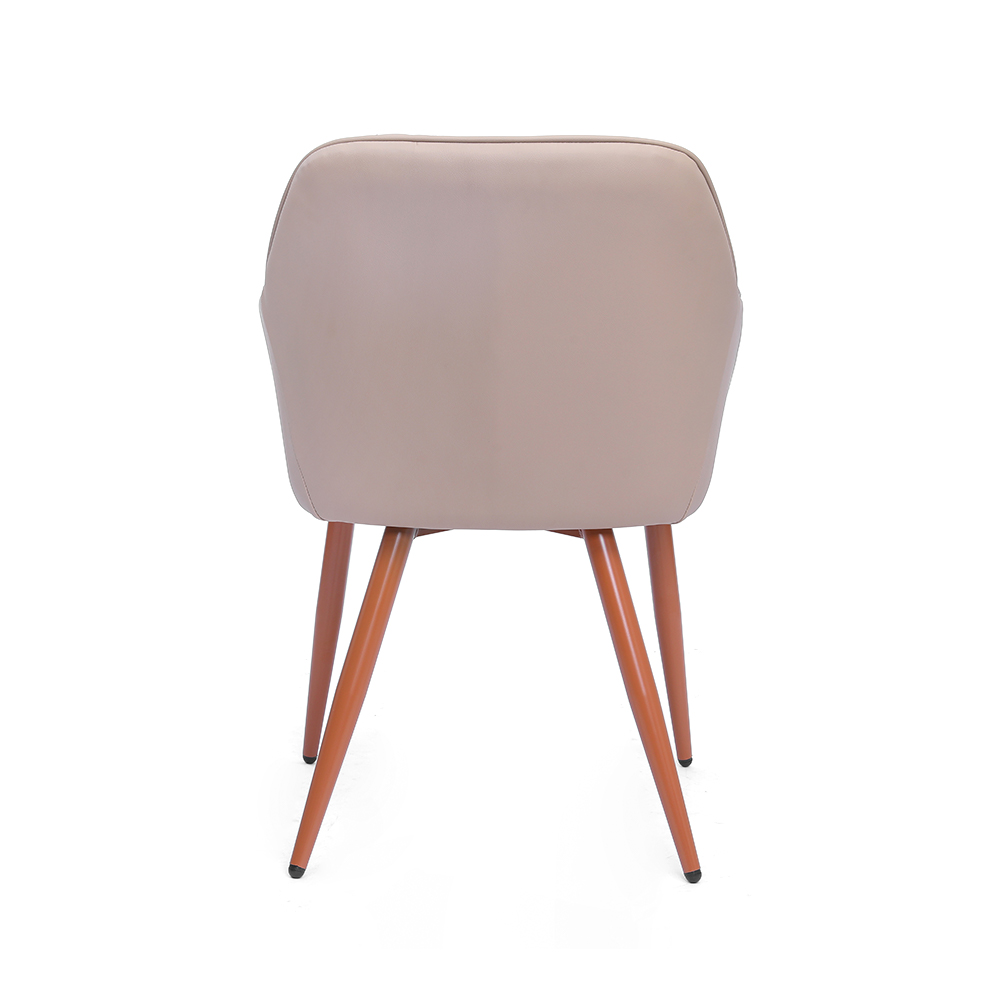 ZY-9069 Metal bracket and plywood dining chair