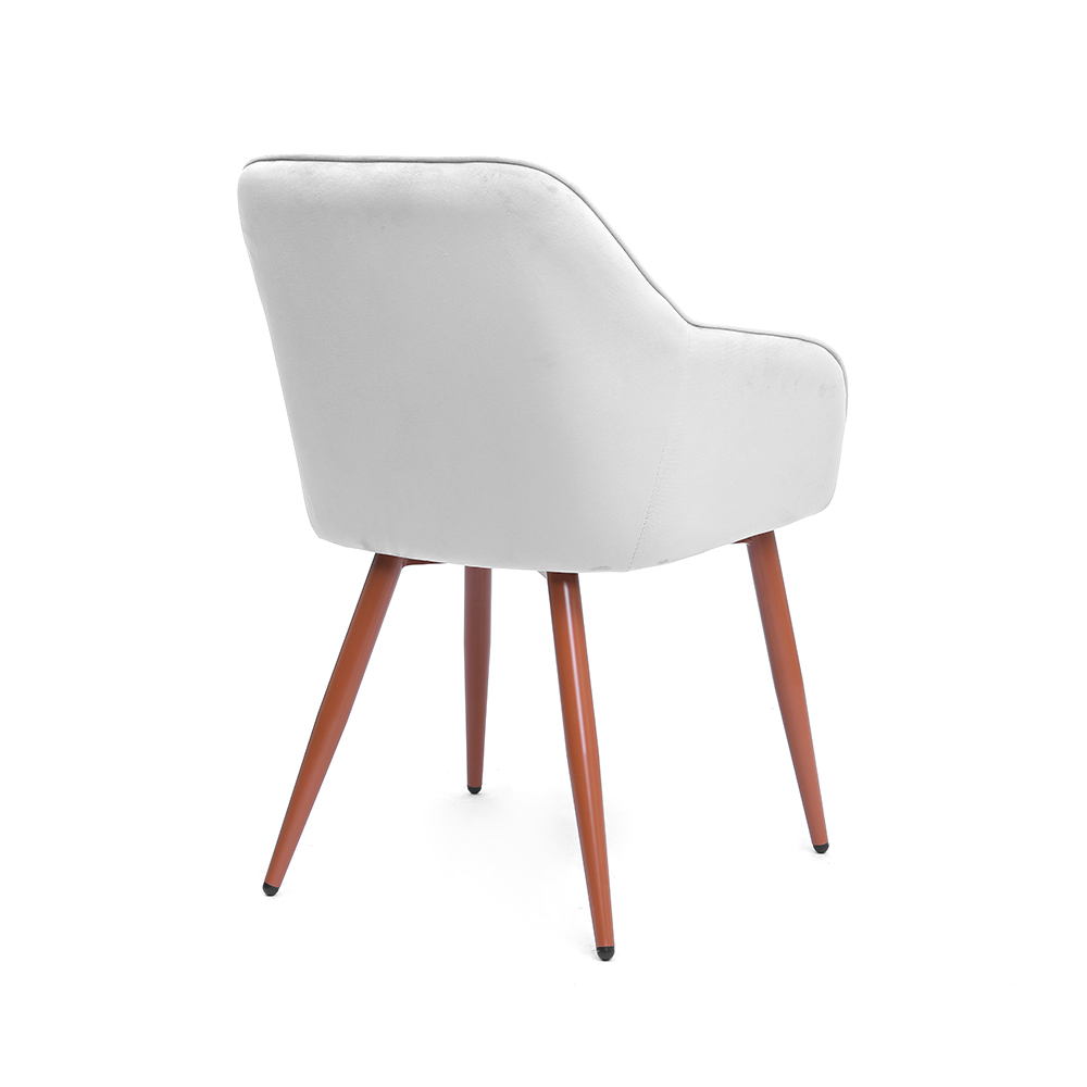 ZY-9069 Metal bracket and plywood dining chair