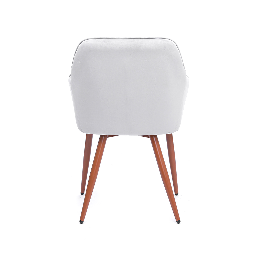 ZY-9069 Metal bracket and plywood dining chair
