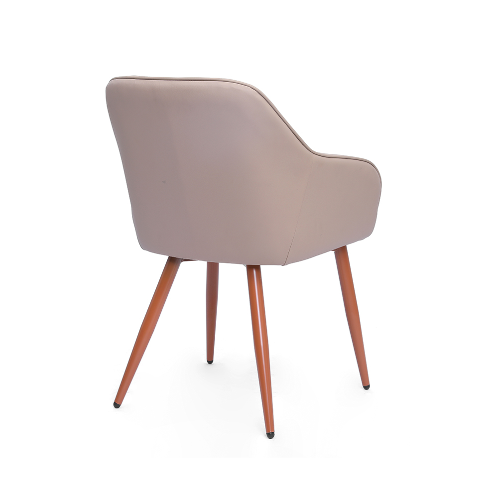 ZY-9069 Metal bracket and plywood dining chair