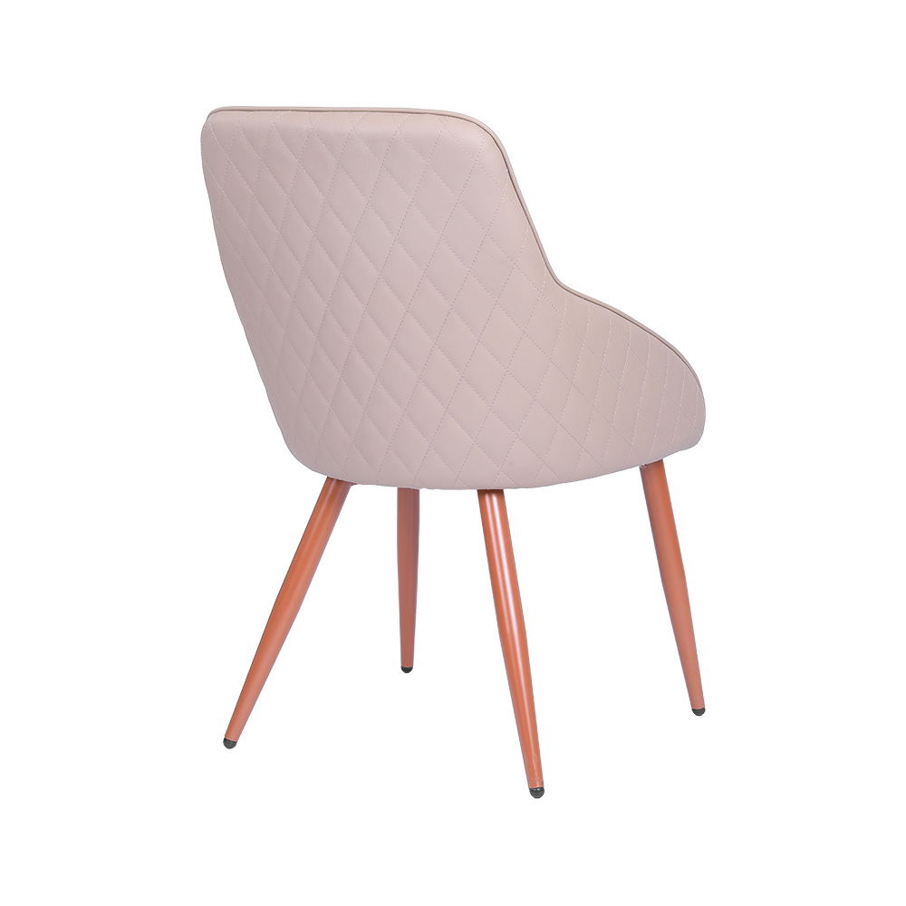 ZY-9129 475mm Seat height PU leather dining chair