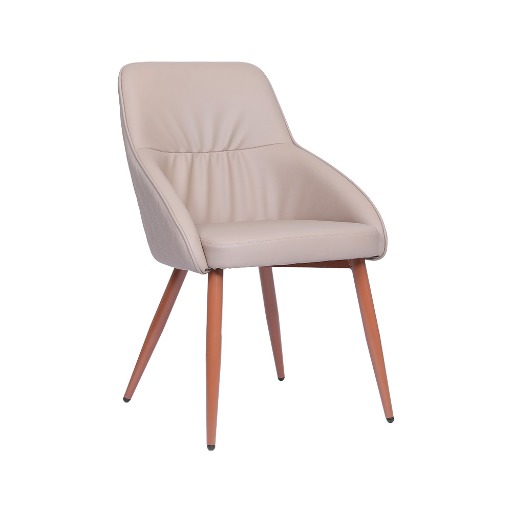 ZY-9129 475mm Seat height PU leather dining chair