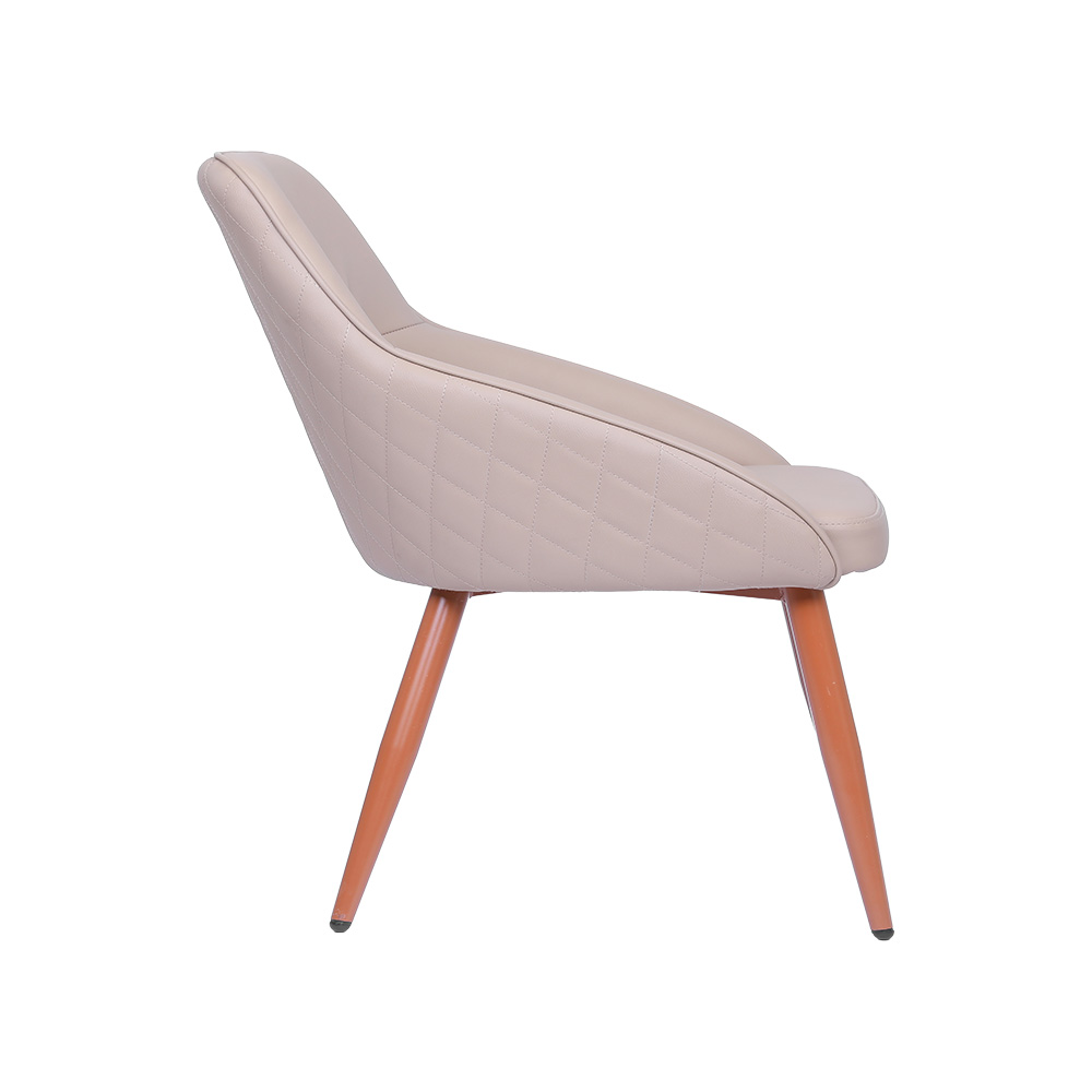 ZY-9129 475mm Seat height PU leather dining chair