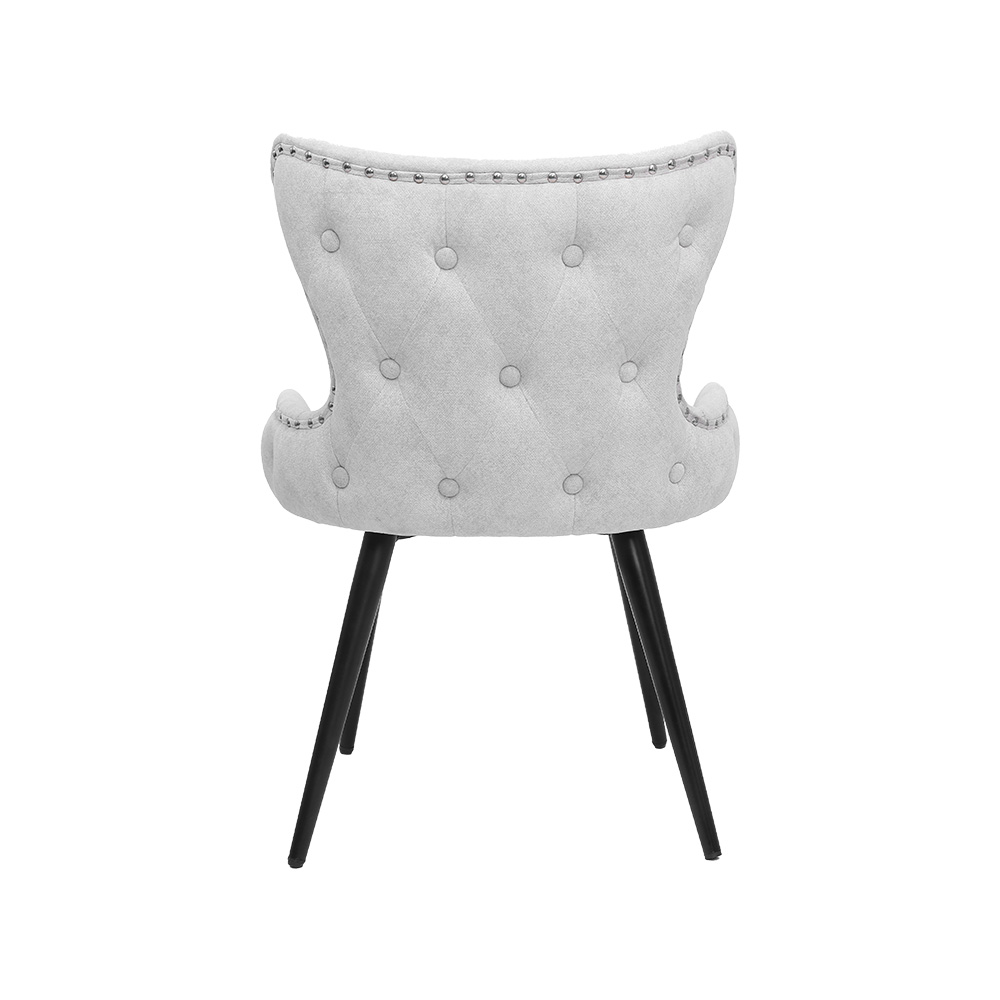 ZY-9138 Tecnical fabric  Metal tube leg dining chair