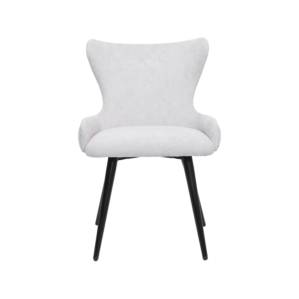 ZY-9138 Tecnical fabric  Metal tube leg dining chair