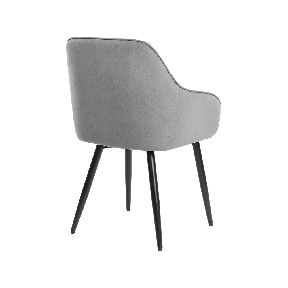 ZY-9149  420mm Seat width Velvet fabric dining chair