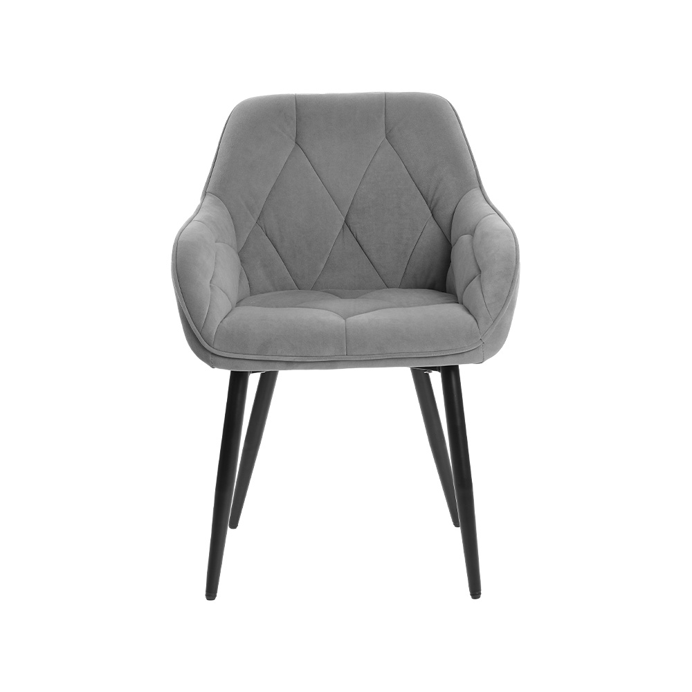 ZY-9149  420mm Seat width Velvet fabric dining chair