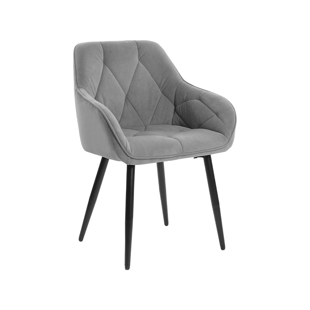 ZY-9149  420mm Seat width Velvet fabric dining chair